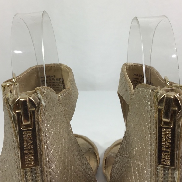 Kenneth Cole Reaction Gold Ava Brave Sandals - Picture 8 of 12
